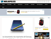 Tablet Screenshot of nolapeles.com